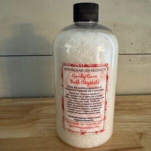 New Lemongrass Spa Products Candy Cane Bath Crystals 16 oz